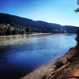 View of the Nechako River