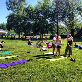 Yoga in the Park