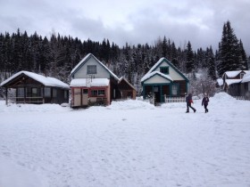 Barkerville in the winter