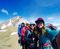 Women on a hike