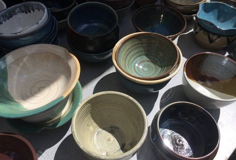 Pottery bowls