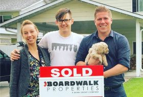 Joe and a couple who bought a house