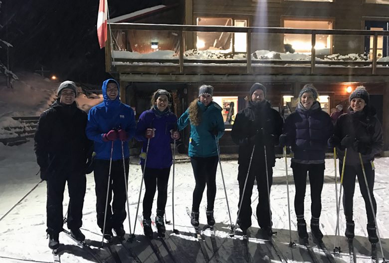 Cross-country skiing at the Otway Nordic Ski Centre