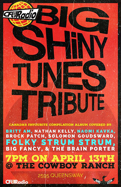 big shiny tunes tribute poster