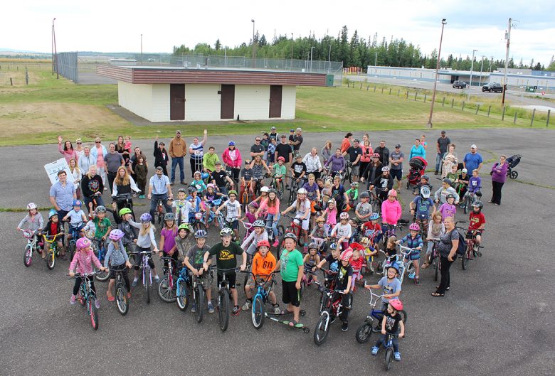 people on bikes