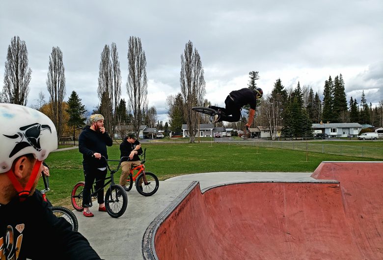 people at bmx park