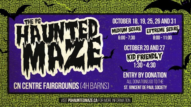 haunted maze poster