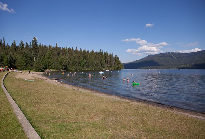 Purden Lake beach