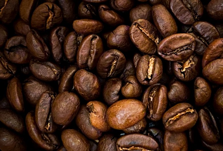 Coffee beans.