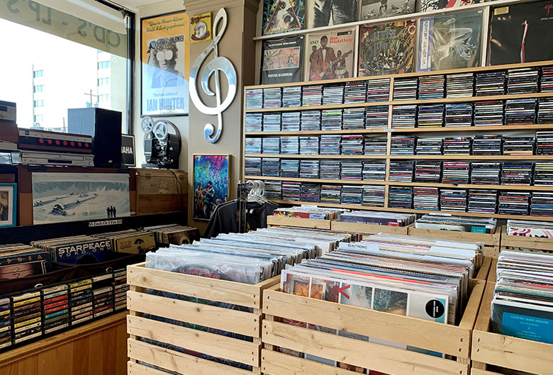 Record store.