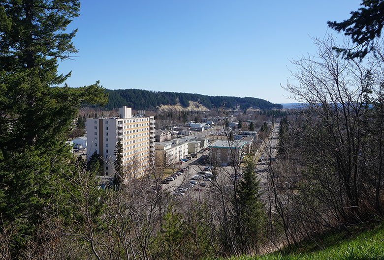 View of Prince George.